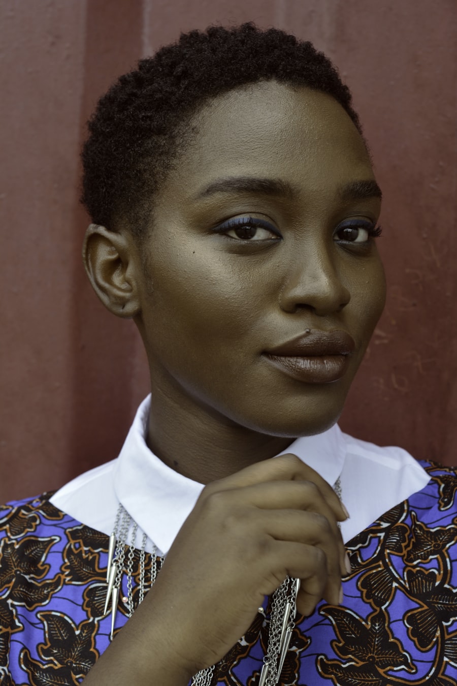 Editorial portrait of a creator